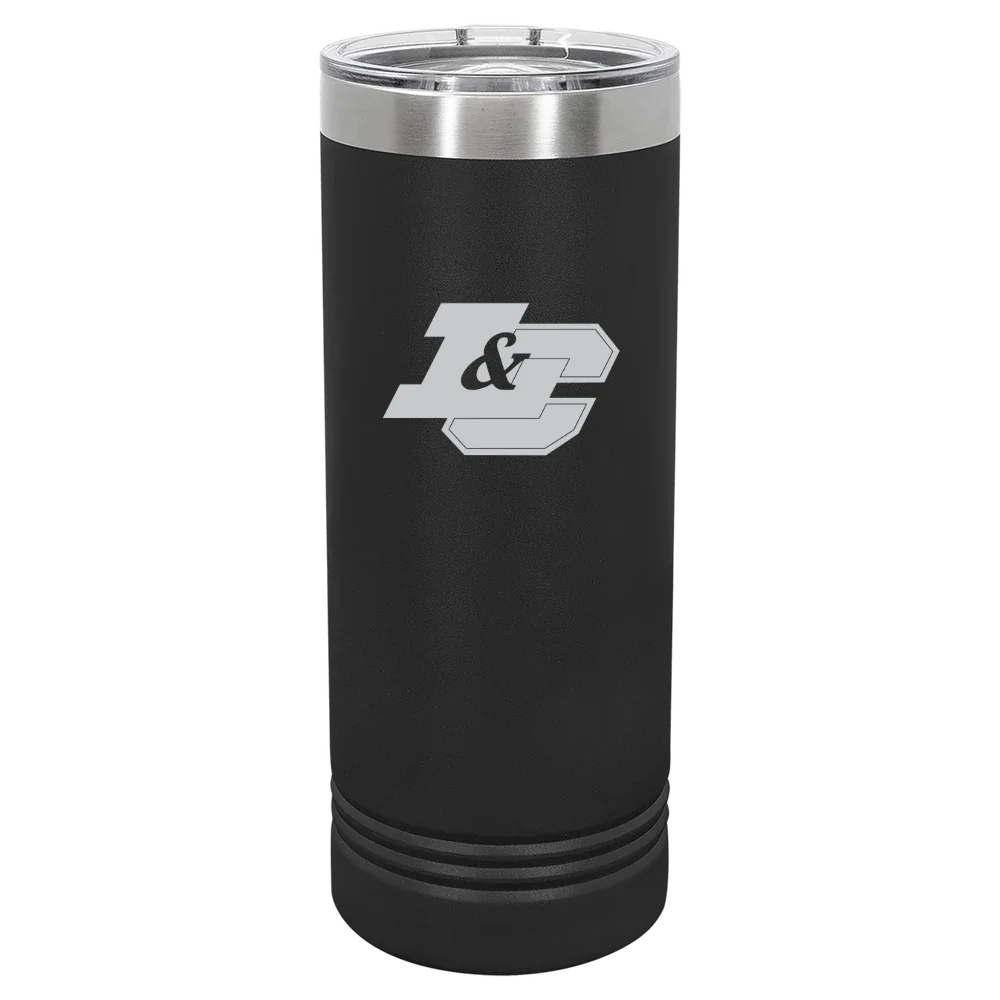 Lewis & Clark College Polar Camel 22 oz. Skinny Tumbler with Slider Lid