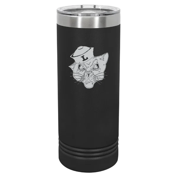 Linfield University Polar Camel 22 oz. Skinny Tumbler with Slider Lid