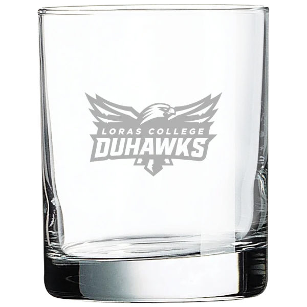 Loras College Polar Camel 10 1/2 oz. On The Rocks Glass