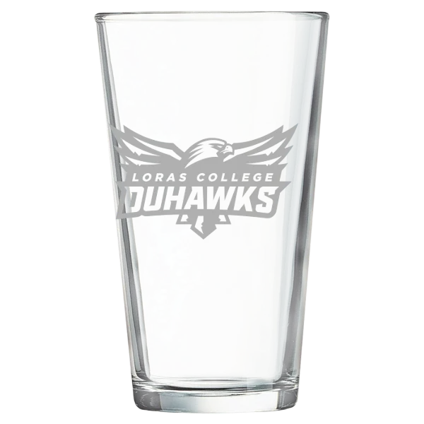 Loras College Polar Camel 16 oz. Pint Mixing Glass