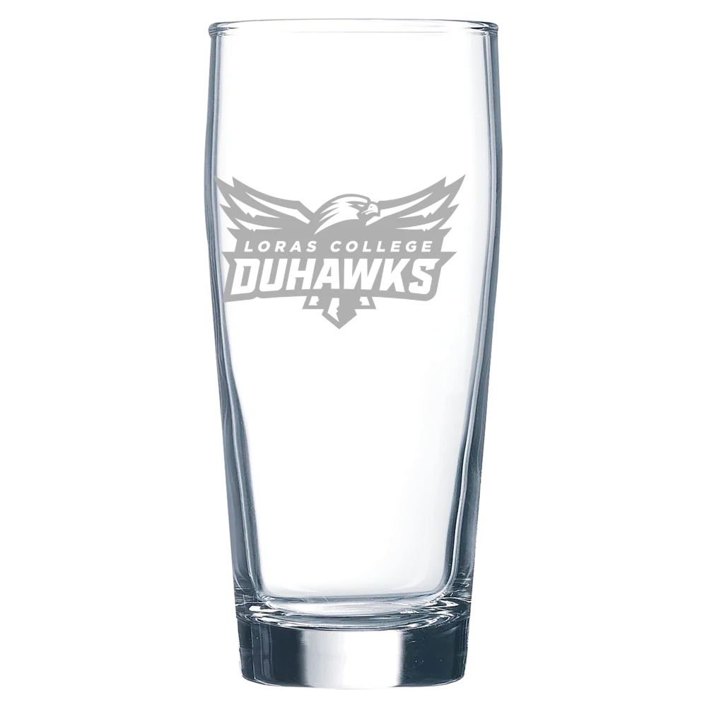 Loras College Polar Camel 16 oz. Willi Becher Beer Glass