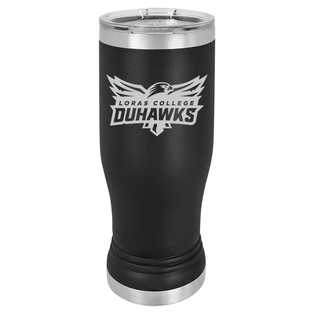 Loras College Polar Camel 14 oz. Pilsner Tumbler