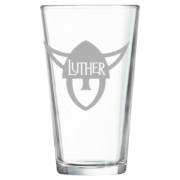 Luther College Polar Camel 16 oz. Pint Mixing Glass