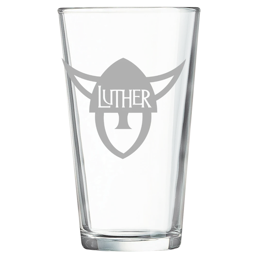 Luther College Polar Camel 16 oz. Pint Mixing Glass
