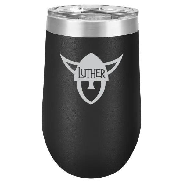 Luther College Polar Camel 16 oz. Stemless Wine Tumbler