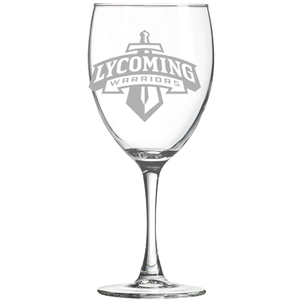 Lycoming College Polar Camel 10 1/2 oz. Wine Glass