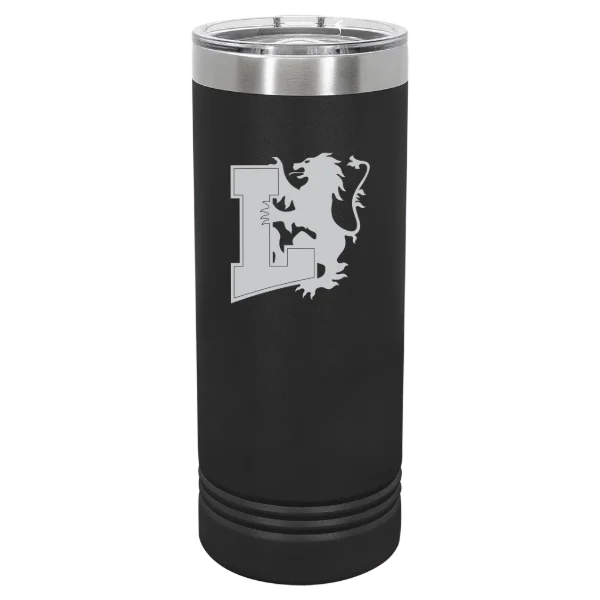 Lyon College Polar Camel 22 oz. Skinny Tumbler with Slider Lid