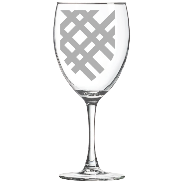 Macalester College Polar Camel 10 1/2 oz. Wine Glass