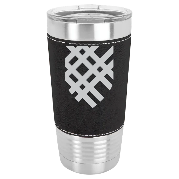 Macalester College Polar Camel 20 oz. Leatherette Grip Tumbler with Standard Lid