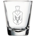 Manchester University Polar Camel 1.7 oz. Shot Glass
