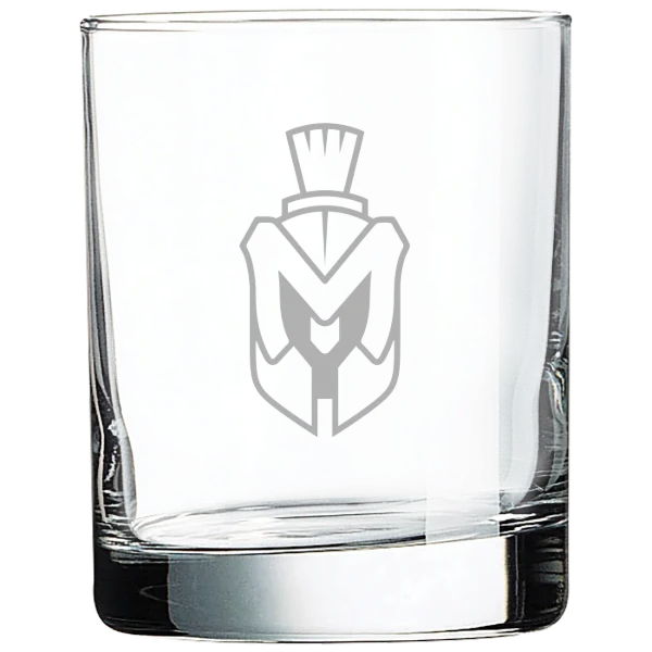 Manchester University Polar Camel 10 1/2 oz. On The Rocks Glass
