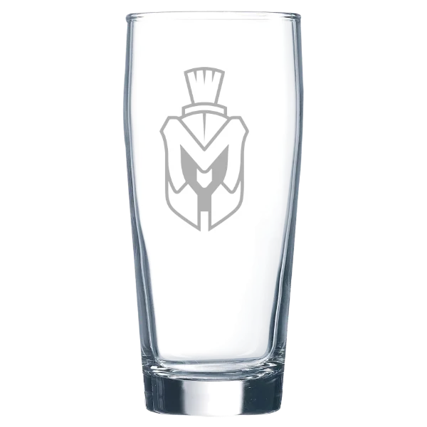 Manchester University Polar Camel 16 oz. Willi Becher Beer Glass