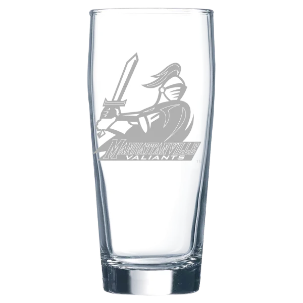 Manhattanville University Polar Camel 16 oz. Willi Becher Beer Glass
