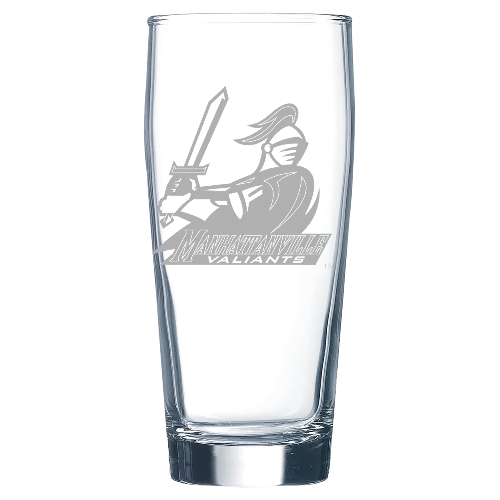 Manhattanville University Polar Camel 16 oz. Willi Becher Beer Glass