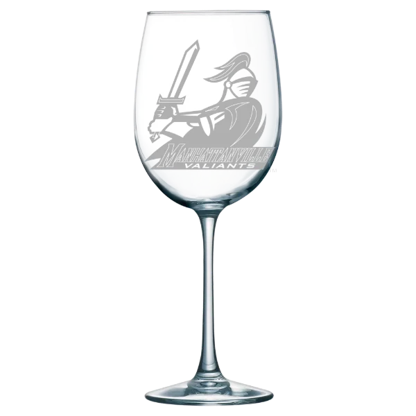 Manhattanville University Polar Camel 19 oz. Wine Glass