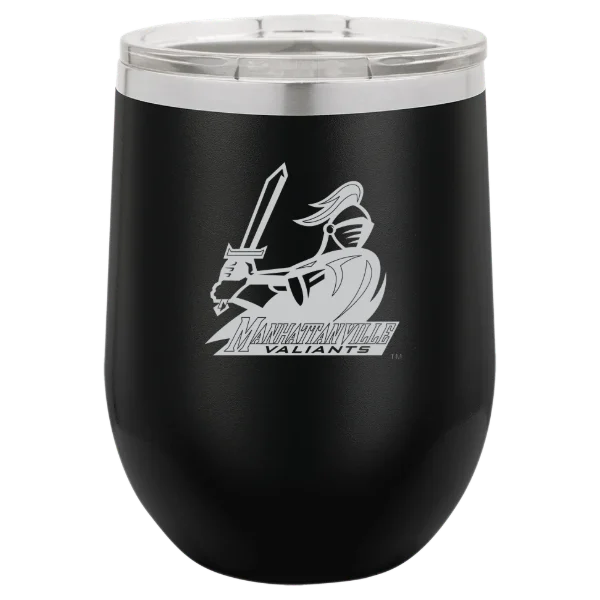 Manhattanville University Polar Camel 12 oz. Stemless Wine Tumbler