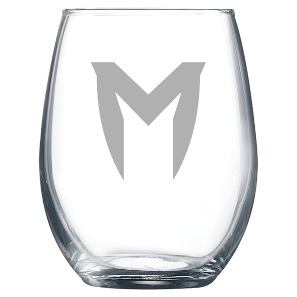 Maranatha Baptist University Polar Camel 9 oz. Stemless Wine Glass