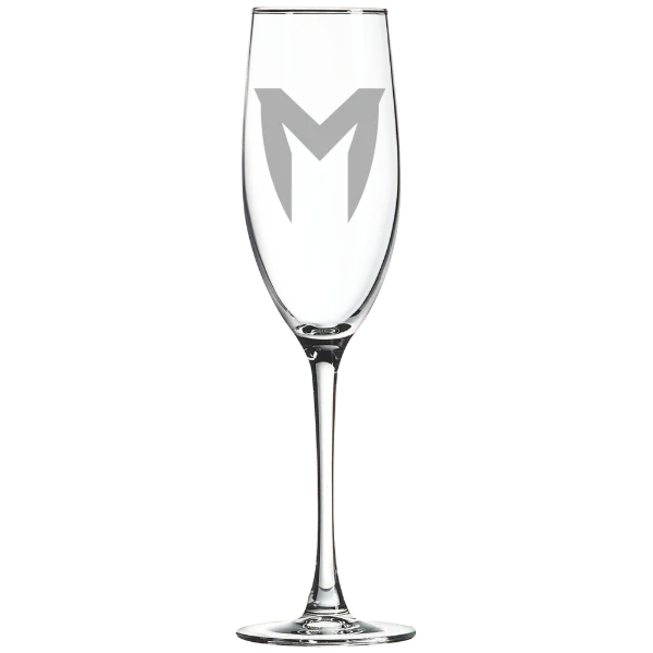 Maranatha Baptist University Polar Camel 8 oz. Champagne Flute