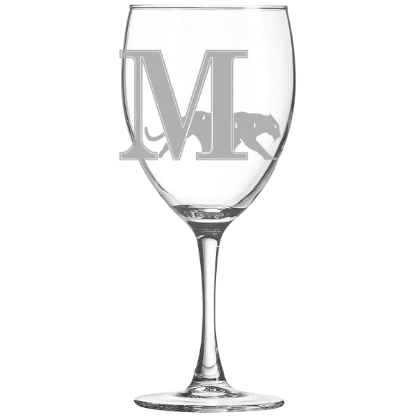 Marian University (Wisconsin) Polar Camel 10 1/2 oz. Wine Glass