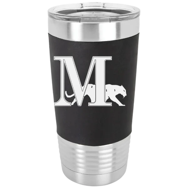 Marian University (Wisconsin) Polar Camel 20 oz. Silicone Grip Tumbler with Standard Lid