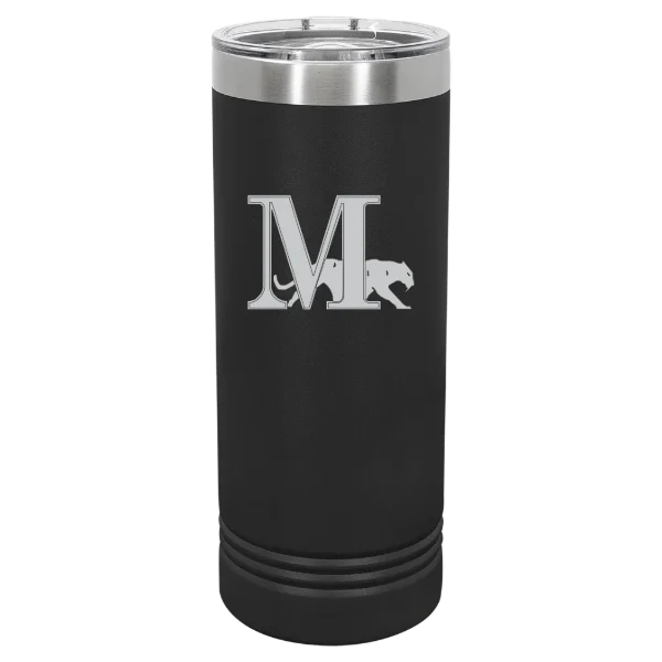 Marian University (Wisconsin) Polar Camel 22 oz. Skinny Tumbler with Slider Lid
