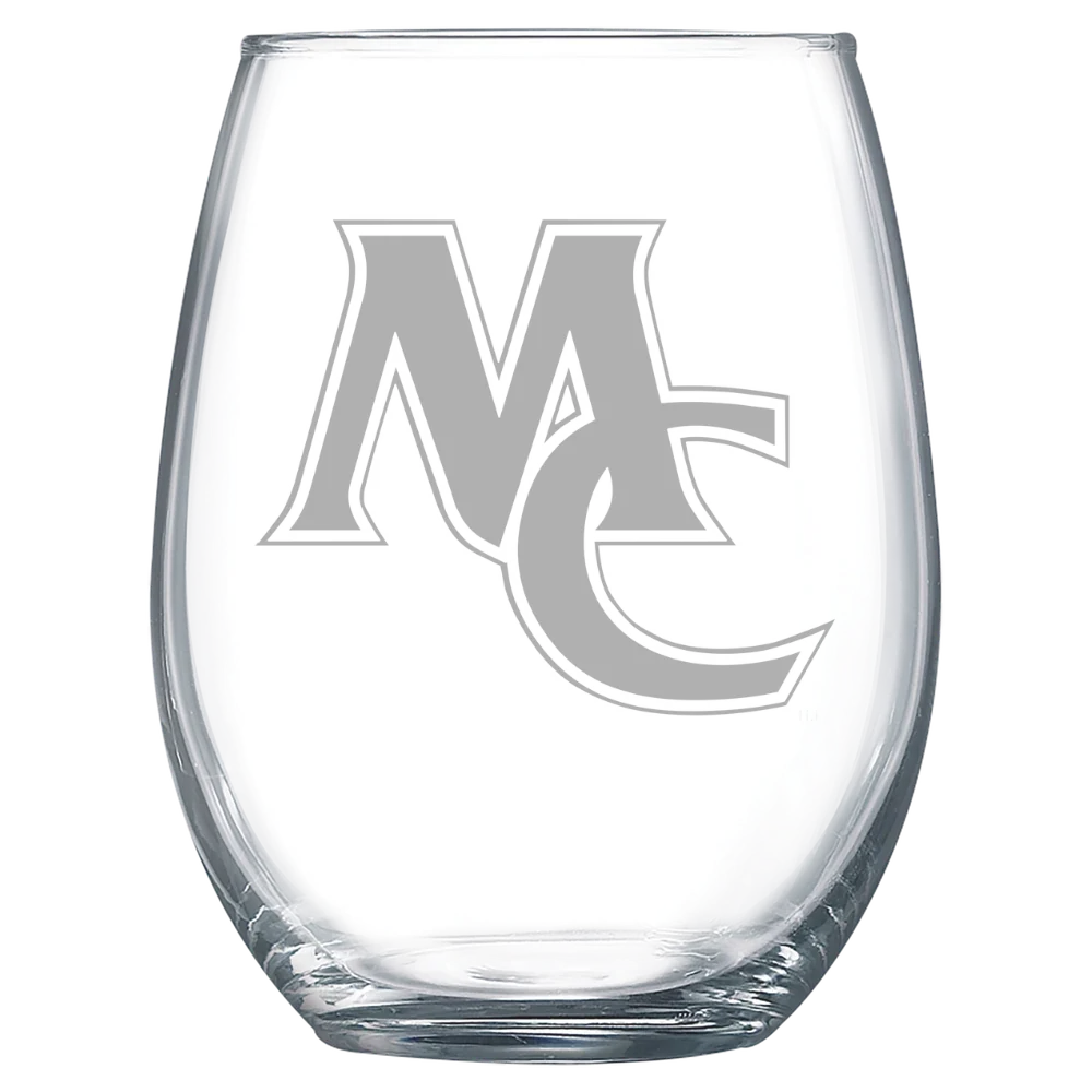 Marietta College Polar Camel 15 oz. Stemless Wine Glass