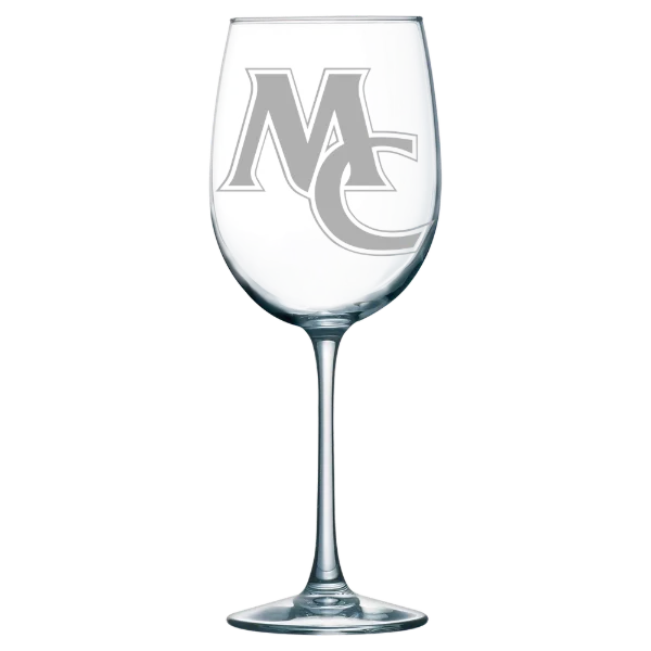 Marietta College Polar Camel 19 oz. Wine Glass