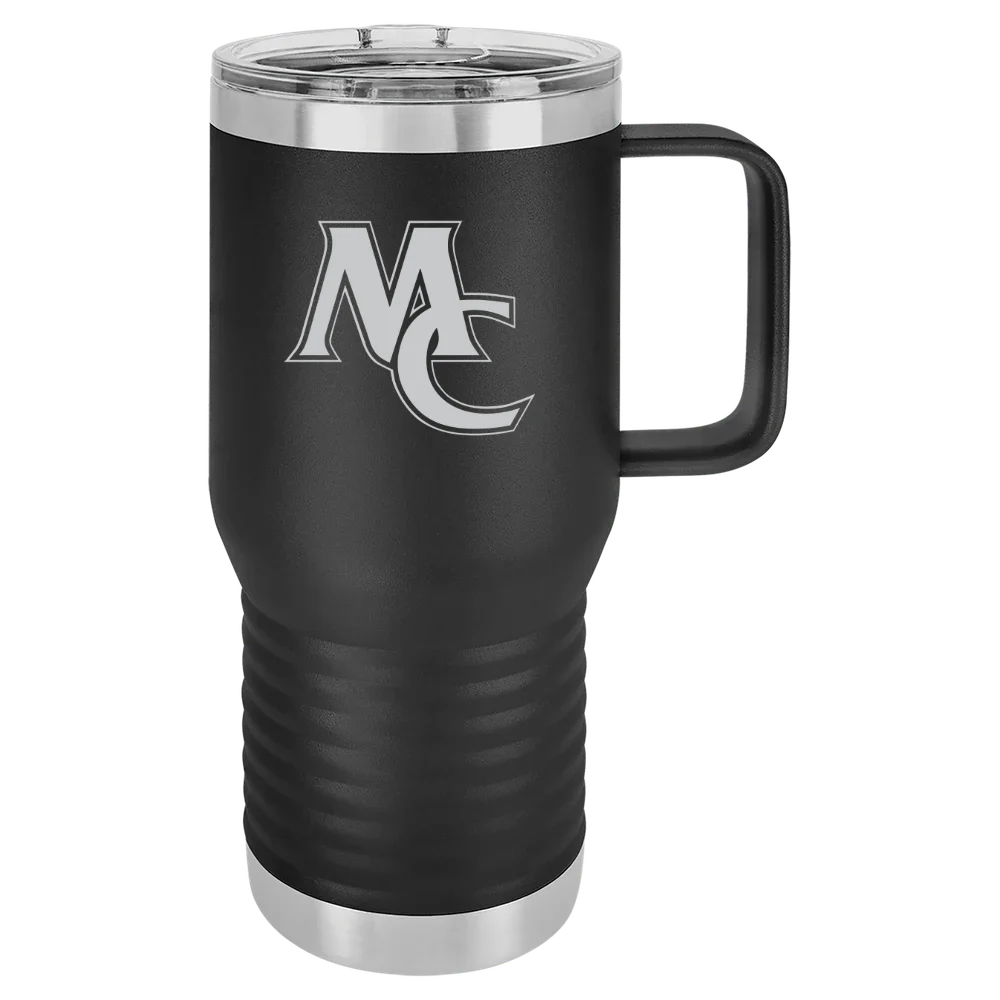 Marietta College Polar Camel 20 oz. Travel Mug with Slider Lid