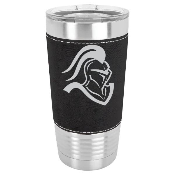 Martin Luther College Polar Camel 20 oz. Leatherette Grip Tumbler with Standard Lid