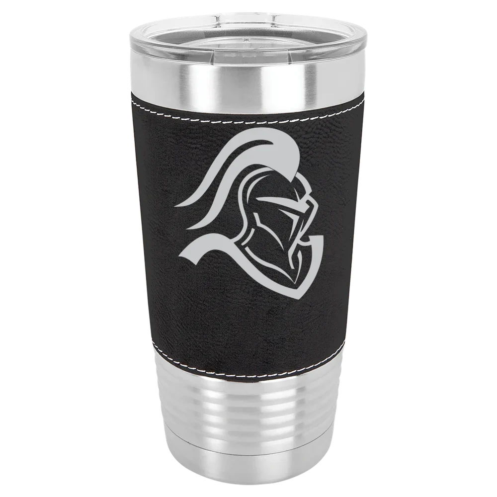 Martin Luther College Polar Camel 20 oz. Leatherette Grip Tumbler with Standard Lid
