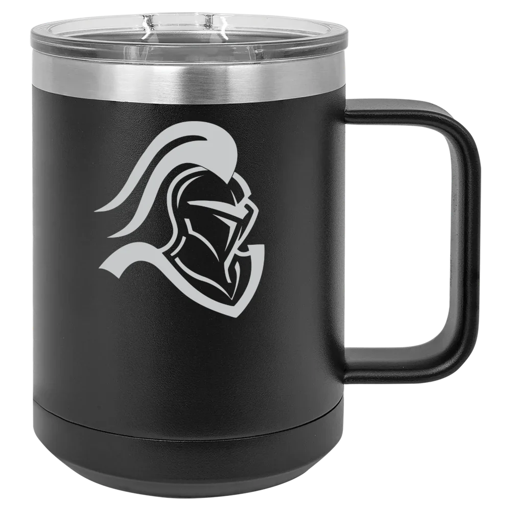 Martin Luther College Polar Camel 15 oz. Mug with Slider Lid