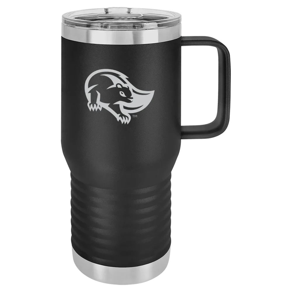Mary Baldwin University Polar Camel 20 oz. Travel Mug with Slider Lid