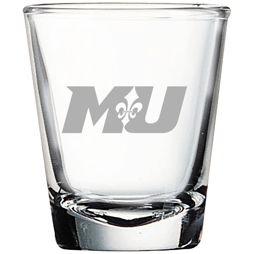 Marymount University (Virginia) Polar Camel 1.7 oz. Shot Glass