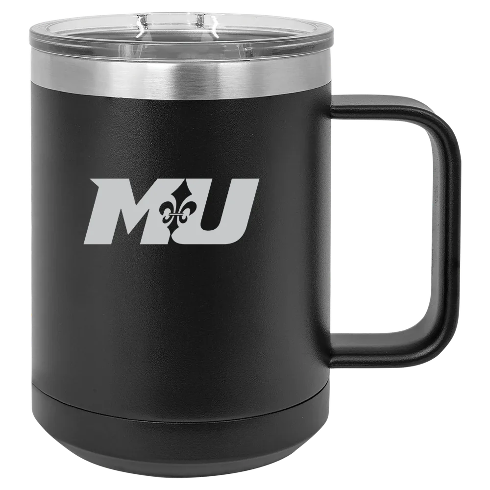 Marymount University (Virginia) Polar Camel 15 oz. Mug with Slider Lid