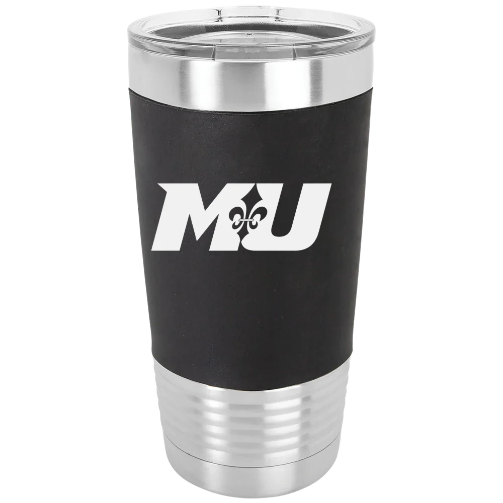 Marymount University (Virginia) Polar Camel 20 oz. Silicone Grip Tumbler with Standard Lid
