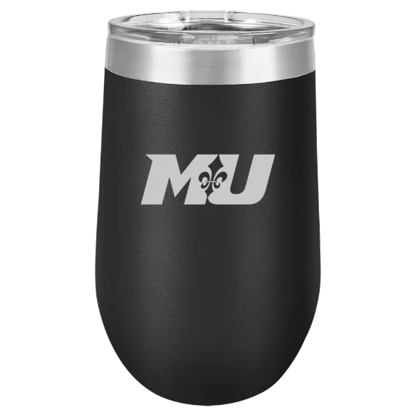 Marymount University (Virginia) Polar Camel 16 oz. Stemless Wine Tumbler