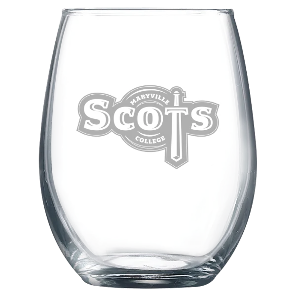 Maryville College (Tennessee) Polar Camel 9 oz. Stemless Wine Glass