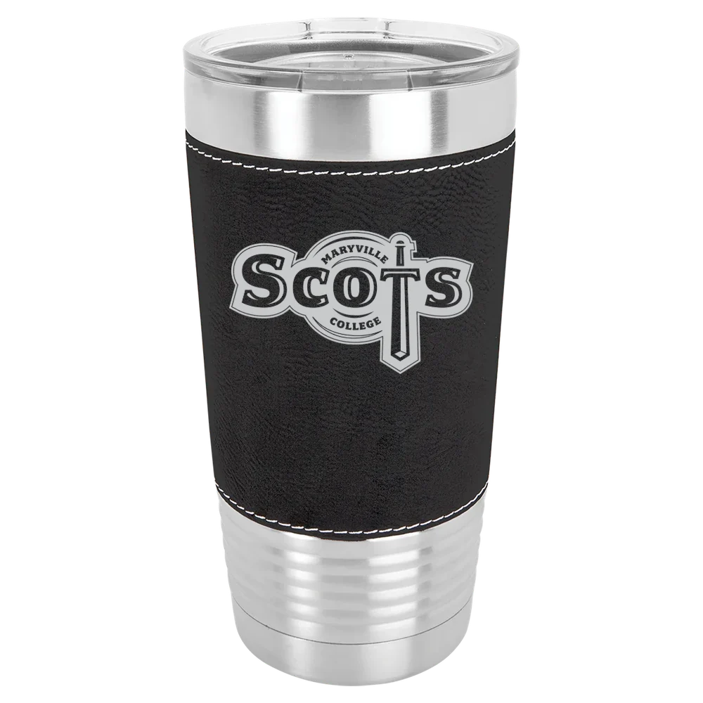 Maryville College (Tennessee) Polar Camel 20 oz. Leatherette Grip Tumbler with Standard Lid