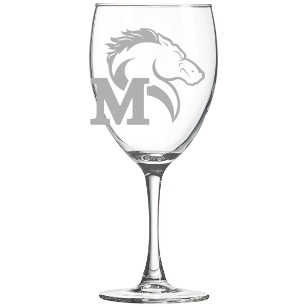 Marywood University Polar Camel 10 1/2 oz. Wine Glass