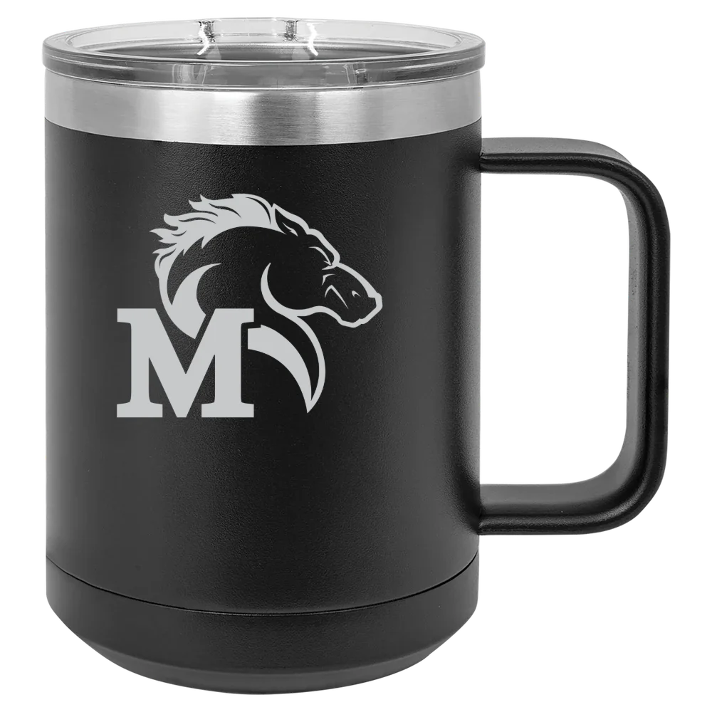 Marywood University Polar Camel 15 oz. Mug with Slider Lid