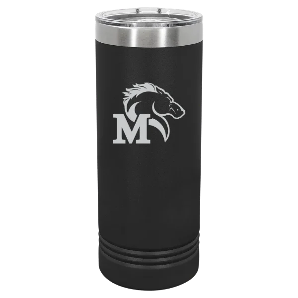 Marywood University Polar Camel 22 oz. Skinny Tumbler with Slider Lid
