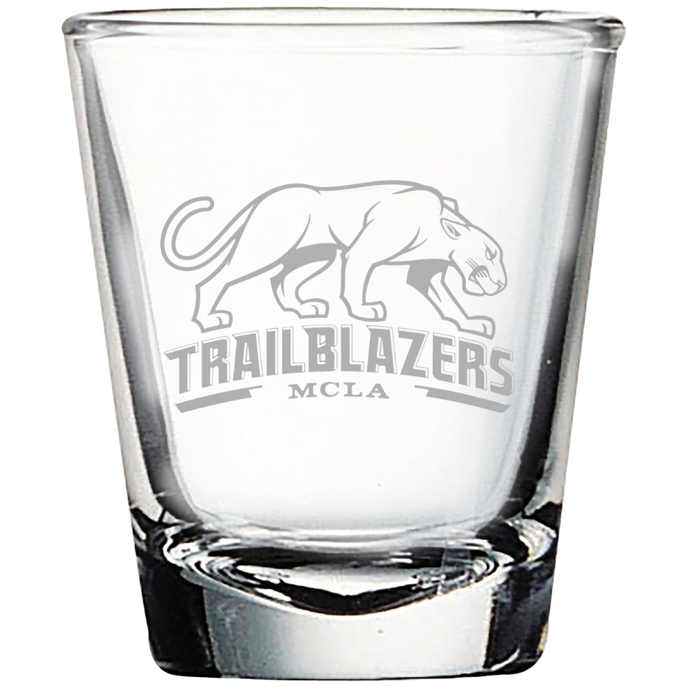 Massachusetts College of Liberal Arts Polar Camel 1.7 oz. Shot Glass