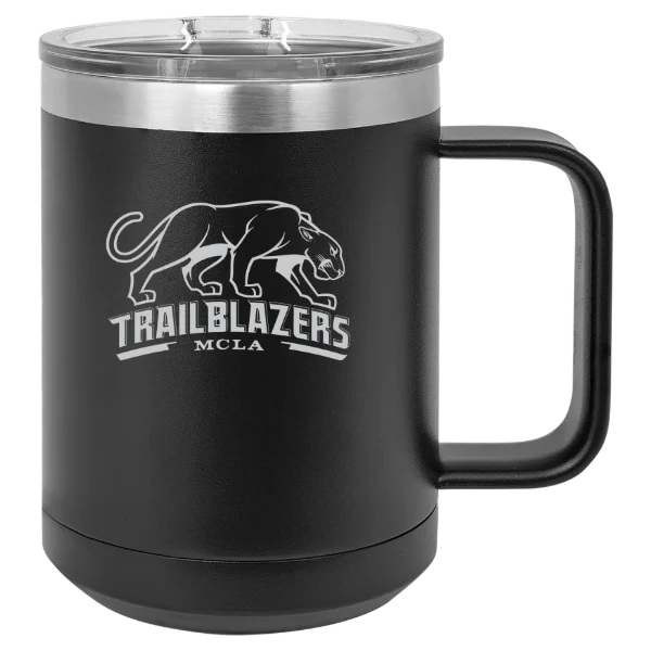 Massachusetts College of Liberal Arts Polar Camel 15 oz. Mug with Slider Lid