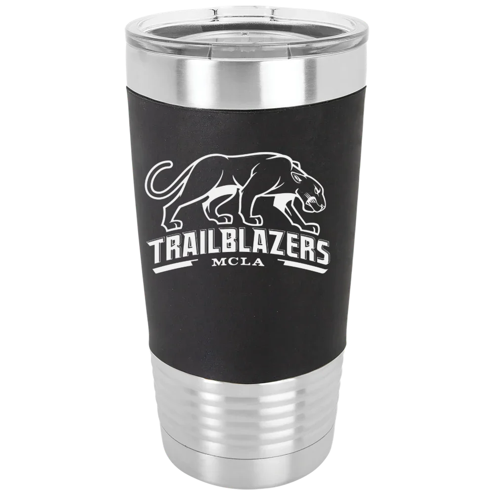 Massachusetts College of Liberal Arts Polar Camel 20 oz. Silicone Grip Tumbler with Standard Lid