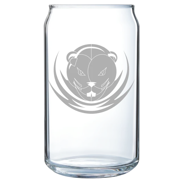 Massachusetts Institute of Technology Polar Camel 16 oz. Can Glass