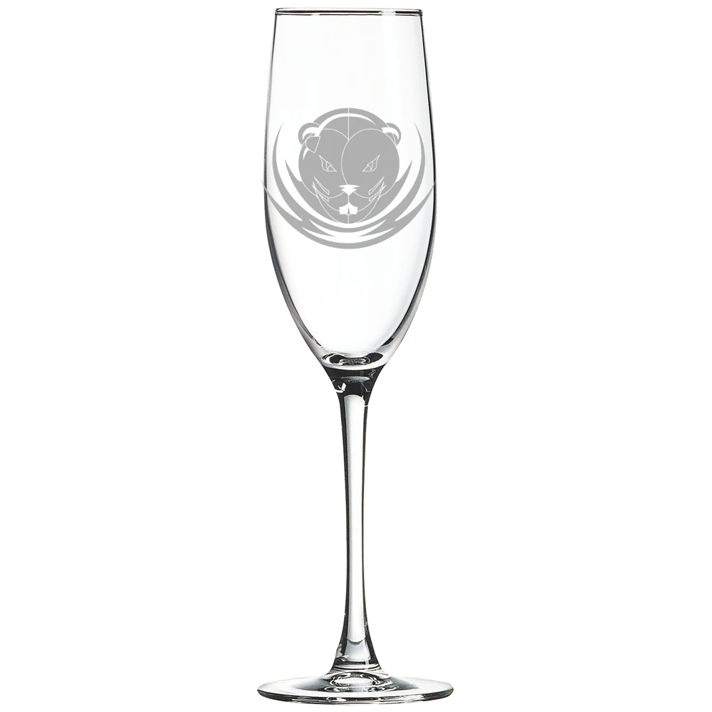Massachusetts Institute of Technology Polar Camel 8 oz. Champagne Flute