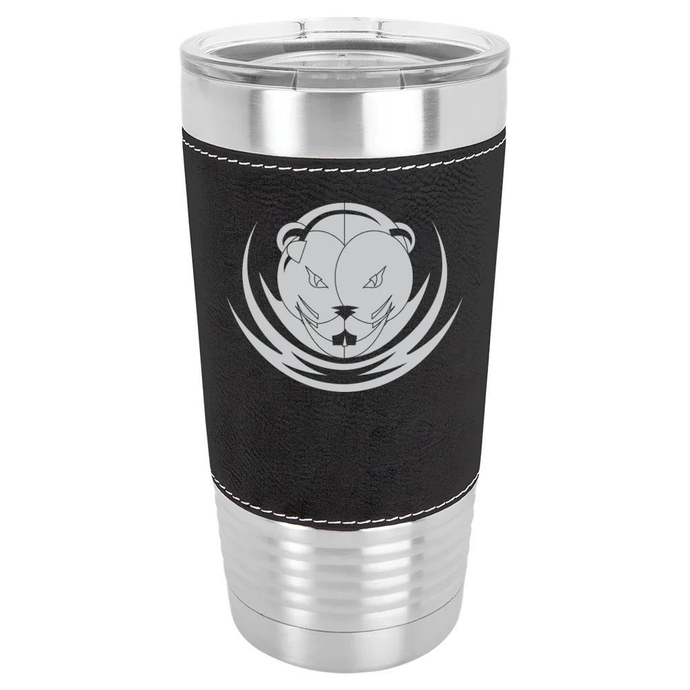Massachusetts Institute of Technology Polar Camel 20 oz. Leatherette Grip Tumbler with Standard Lid
