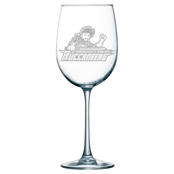 Massachusetts Maritime Academy Polar Camel 19 oz. Wine Glass