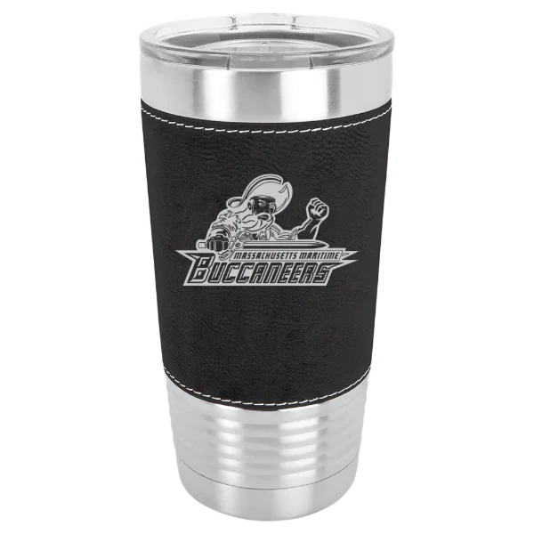 Massachusetts Maritime Academy Polar Camel 20 oz. Leatherette Grip Tumbler with Standard Lid