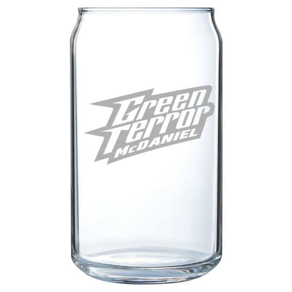 McDaniel College Polar Camel 16 oz. Can Glass
